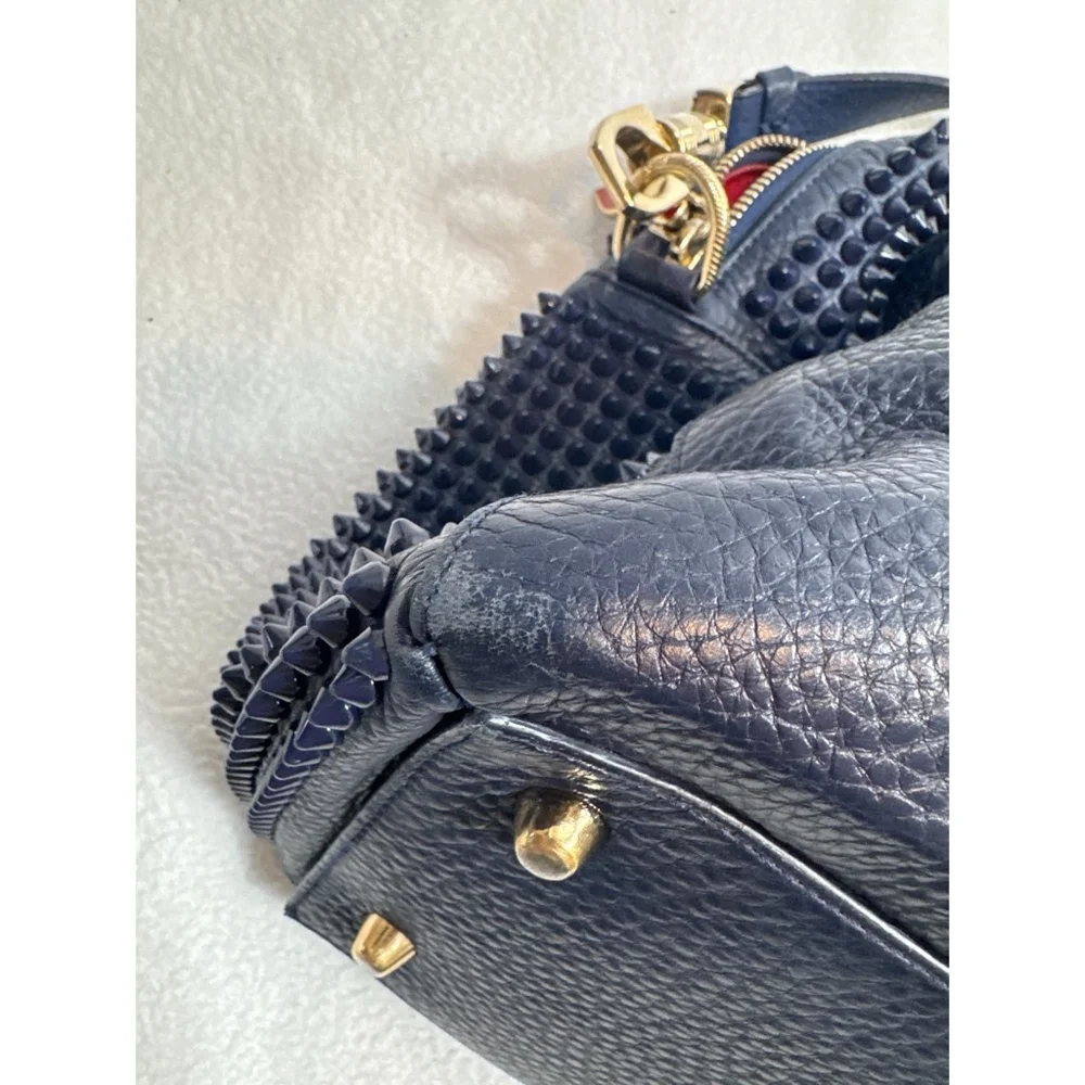 Christian Louboutin Panettone Crossbody Shoulder Bag – Blue